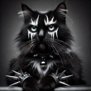 Black Metal Cat Avatar